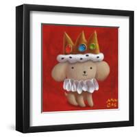 Royal Pup-Chris Miles-Framed Art Print