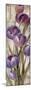 Royal Purple Tulips II Crop-null-Mounted Premium Giclee Print