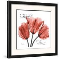 Royal Red Tulip, Faith-Albert Koetsier-Framed Art Print