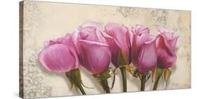 Royal Roses-Elena Dolci-Stretched Canvas