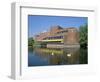 Royal Shakespeare Theatre and River Avon, Stratford Upon Avon, Warwickshire, England-J Lightfoot-Framed Photographic Print