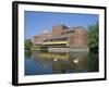 Royal Shakespeare Theatre and River Avon, Stratford Upon Avon, Warwickshire, England-J Lightfoot-Framed Photographic Print