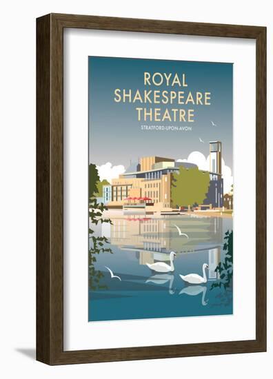 Royal Shakespeare Theatre - Dave Thompson Contemporary Travel Print-Dave Thompson-Framed Giclee Print