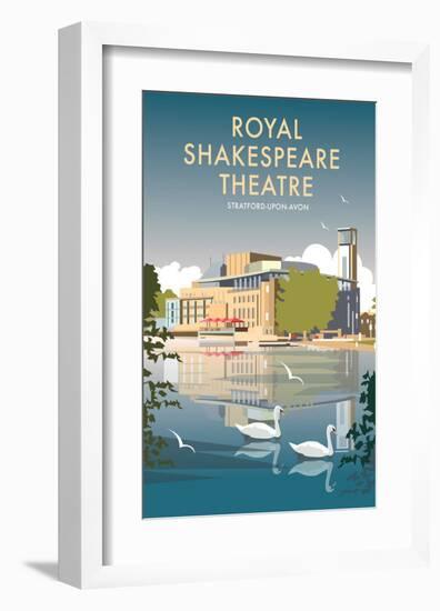Royal Shakespeare Theatre - Dave Thompson Contemporary Travel Print-Dave Thompson-Framed Giclee Print