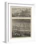 Royal Ships at Hampshire-null-Framed Giclee Print