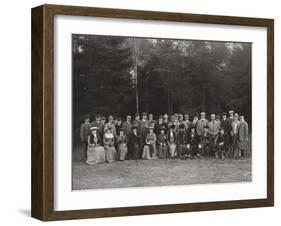 Royal Shooting Party, c.1902-James Lafayette-Framed Giclee Print