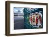 Royal Signs before the Iolani Palace, Honolulu, Oahu, Hawaii, United States of America, Pacific-Michael Runkel-Framed Photographic Print