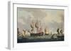 Royal Squadron off the Coast-Dominic Serres-Framed Giclee Print