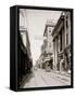 Royal St. from Canal St., New Orleans, La.-null-Framed Stretched Canvas