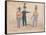 Royal Staff Corps, 60th Royal Americans, 40th Foot, 1828-William Heath-Framed Stretched Canvas