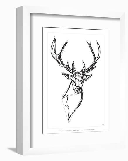 Royal Stag Deer-Antoine Tesquier Tedeschi-Framed Art Print