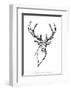 Royal Stag Deer-Antoine Tesquier Tedeschi-Framed Art Print