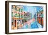 Royal Street Blue-Diane Millsap-Framed Art Print