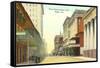 Royal Street, Mobile, Alabama-null-Framed Stretched Canvas