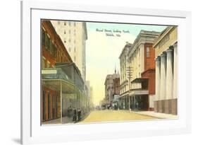 Royal Street, Mobile, Alabama-null-Framed Art Print