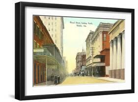 Royal Street, Mobile, Alabama-null-Framed Art Print