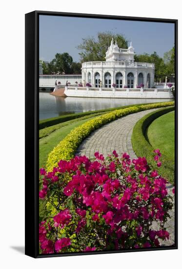 Royal Summer Palace, Carriage House, Bangkok, Thailand-Cindy Miller Hopkins-Framed Stretched Canvas