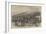 Royal Sussex Militia Practice, at Southover-null-Framed Giclee Print