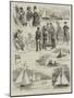 Royal Thames Yacht Club, Amateur Sailing Match-Alfred Courbould-Mounted Giclee Print