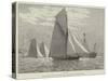 Royal Thames Yacht Club Match, 2 June, Rounding the Mouse Lightship-null-Stretched Canvas