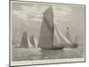 Royal Thames Yacht Club Match, 2 June, Rounding the Mouse Lightship-null-Mounted Giclee Print