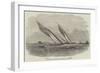 Royal Thames Yacht-Club Match, the Phantom Winning at Erith-Edwin Weedon-Framed Giclee Print