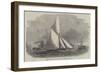 Royal Thames Yacht Club Match, the Thought Winning the £100 Plate-Edwin Weedon-Framed Giclee Print