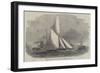 Royal Thames Yacht Club Match, the Thought Winning the £100 Plate-Edwin Weedon-Framed Giclee Print