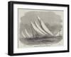Royal Thames Yacht Club Match, the Yachts in Northfleet Hope-Edwin Weedon-Framed Giclee Print