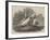 Royal Thames Yacht Club Schooner Match, the Wildfire and Vestal in the Lower Hope-Edwin Weedon-Framed Giclee Print