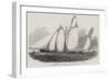 Royal Thames Yacht Club, the Schooner Match-Edwin Weedon-Framed Giclee Print
