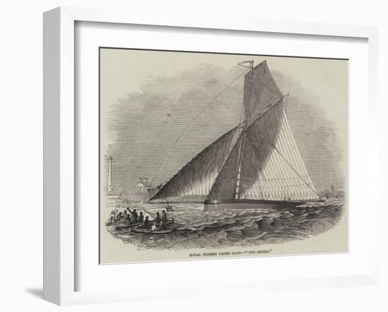 Royal Thames Yacht Club, The Secret-null-Framed Giclee Print
