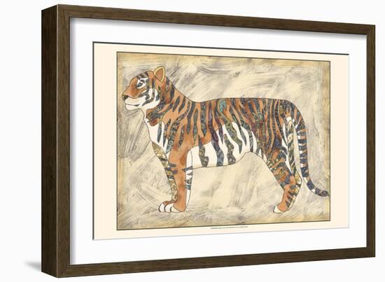 Royal Tiger-Chariklia Zarris-Framed Art Print