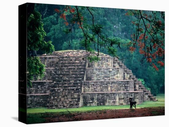 Royal Tomb, Maya, Copan, Honduras-Kenneth Garrett-Stretched Canvas