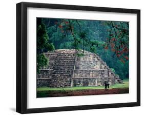 Royal Tomb, Maya, Copan, Honduras-Kenneth Garrett-Framed Premium Photographic Print