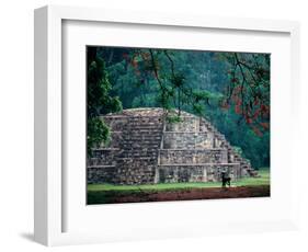 Royal Tomb, Maya, Copan, Honduras-Kenneth Garrett-Framed Photographic Print