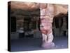 Royal Tomb, Petra, Unesco World Heritage Site, Jordan, Middle East-Bruno Morandi-Stretched Canvas