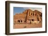 Royal Tombs at Ancient Nabatean City of Petra, Wadi Musa, Ma'an Governorate, Jordan-null-Framed Photographic Print