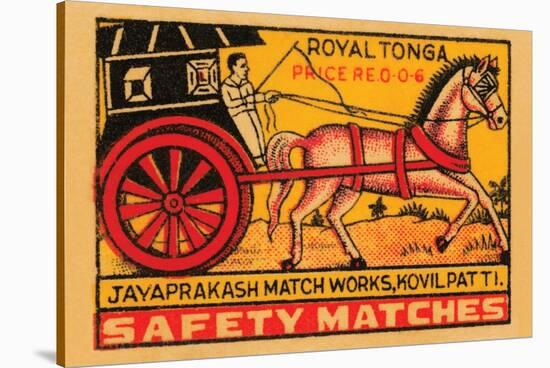 Royal Tonga Safety Matches-null-Stretched Canvas