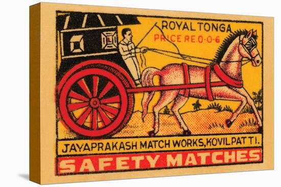 Royal Tonga Safety Matches-null-Stretched Canvas