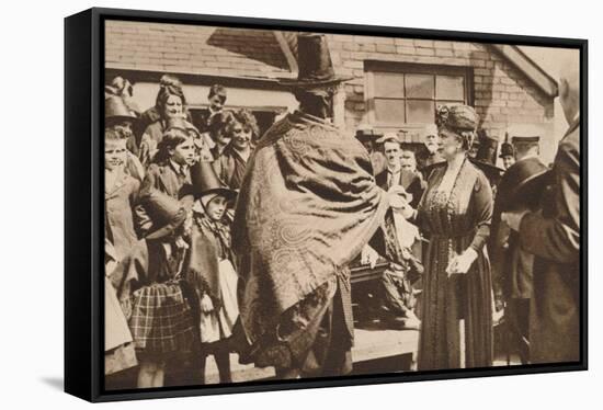 Royal tour of Wales, c1920s (1935)-Unknown-Framed Stretched Canvas