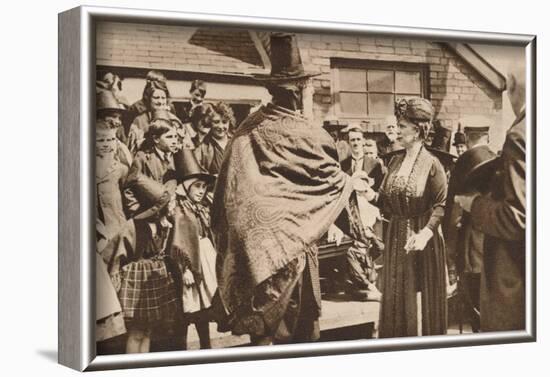 Royal tour of Wales, c1920s (1935)-Unknown-Framed Photographic Print