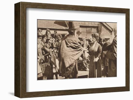 Royal tour of Wales, c1920s (1935)-Unknown-Framed Photographic Print