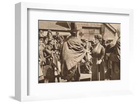 Royal tour of Wales, c1920s (1935)-Unknown-Framed Photographic Print