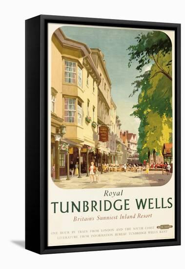 Royal Tunbridge Wells, Poster Advertising British Railways-Frank Sherwin-Framed Stretched Canvas