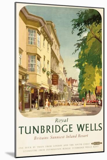 Royal Tunbridge Wells, Poster Advertising British Railways-Frank Sherwin-Mounted Giclee Print