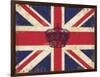 Royal Union Jack-Sam Appleman-Framed Art Print