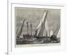 Royal Victoria Yacht Club, Collision Between the Ada and the Florinda-William Heysham Overend-Framed Giclee Print