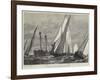 Royal Victoria Yacht Club, Collision Between the Ada and the Florinda-William Heysham Overend-Framed Giclee Print