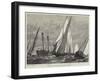 Royal Victoria Yacht Club, Collision Between the Ada and the Florinda-William Heysham Overend-Framed Giclee Print